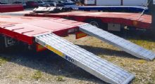 Step Frame Trailer Ramps for Steel Tracked Machinery - 11 Series