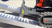 Heavy 'Rubber Tracked' Plant Ramps - 180 Series (7.1T - 12.2T)